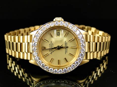 ladies gold rolex price|ladies rolex pre owned.